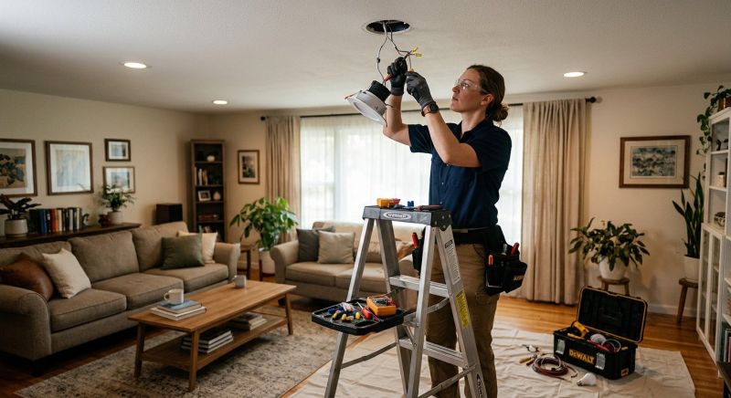 Light Fixture Maintenance Service